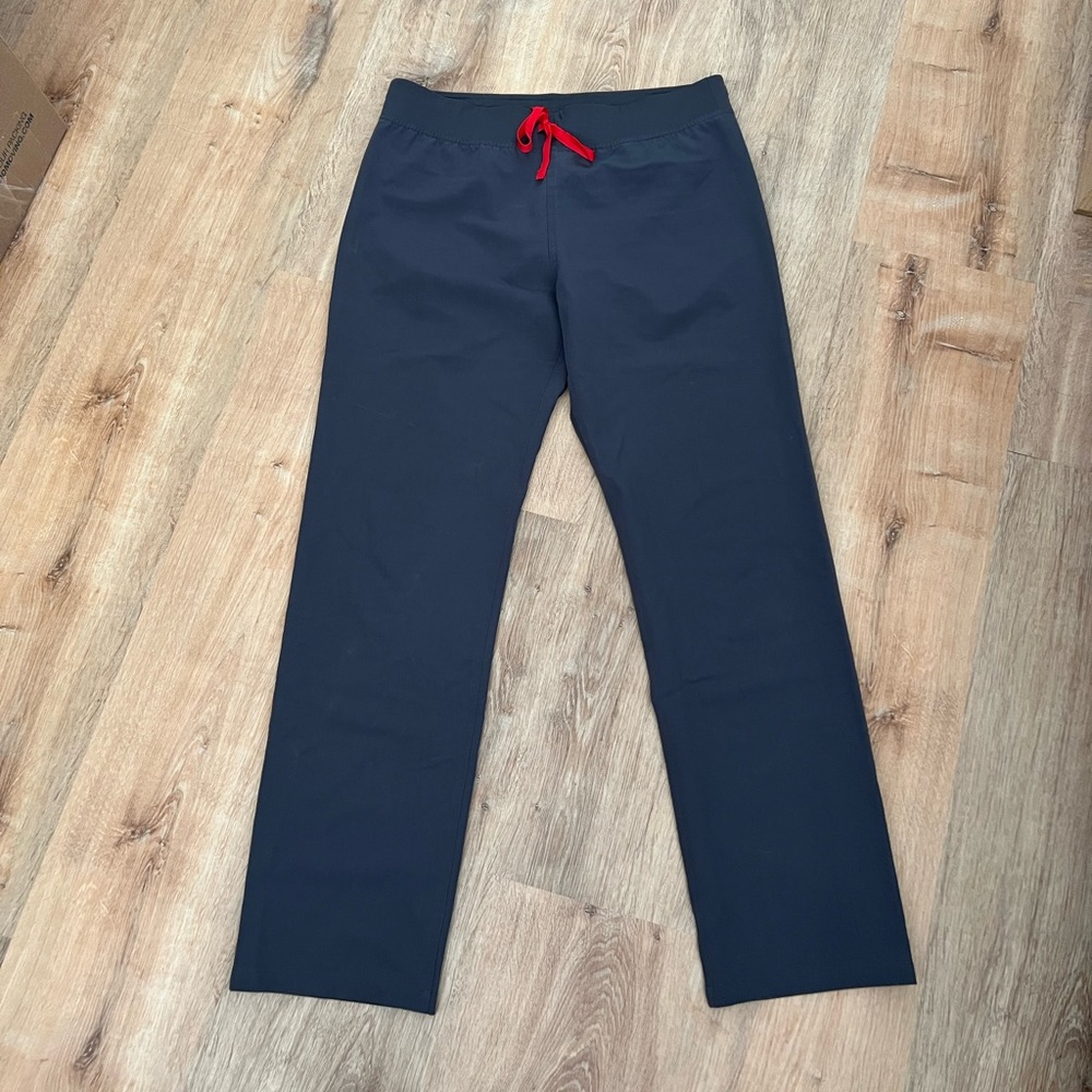 Figs Charcoal Livingston Basic Scrub Pants M